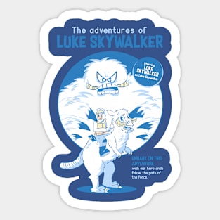 The Adventures of Luke! Sticker